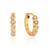 Nova Gold Hoop Earrings