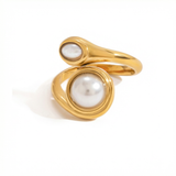Pearl Twist Ring