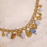 Gold Coastal Charm Necklace