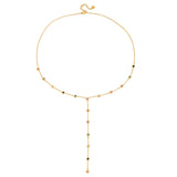 Alora Dangling Gemstone Necklace