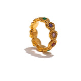 Gold Rainbow Ring