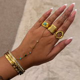 Alvie Gold Hand Chain