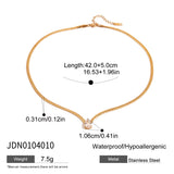 Nova Dangling Gemstone Necklace