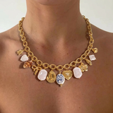 Gold Coastal Charm Necklace