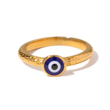 Dainty Evil Eye Ring