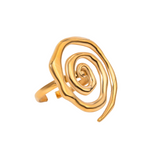 Gold Spiral Ring