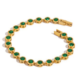 Angel Green Gold Bracelet