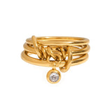 Mila Gold Stack It Ring