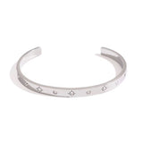 Silver Shooting Star Bangle