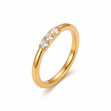 Mila Gold Trio Ring