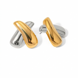 Sloane Mixed Metal Stud Earrings