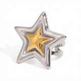 Astra Mixed Metal Star Ring