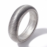 Sloane Silver Bangle