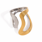 Avery Mixed Metal Ring