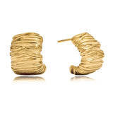 Etta Gold Stud Earrings